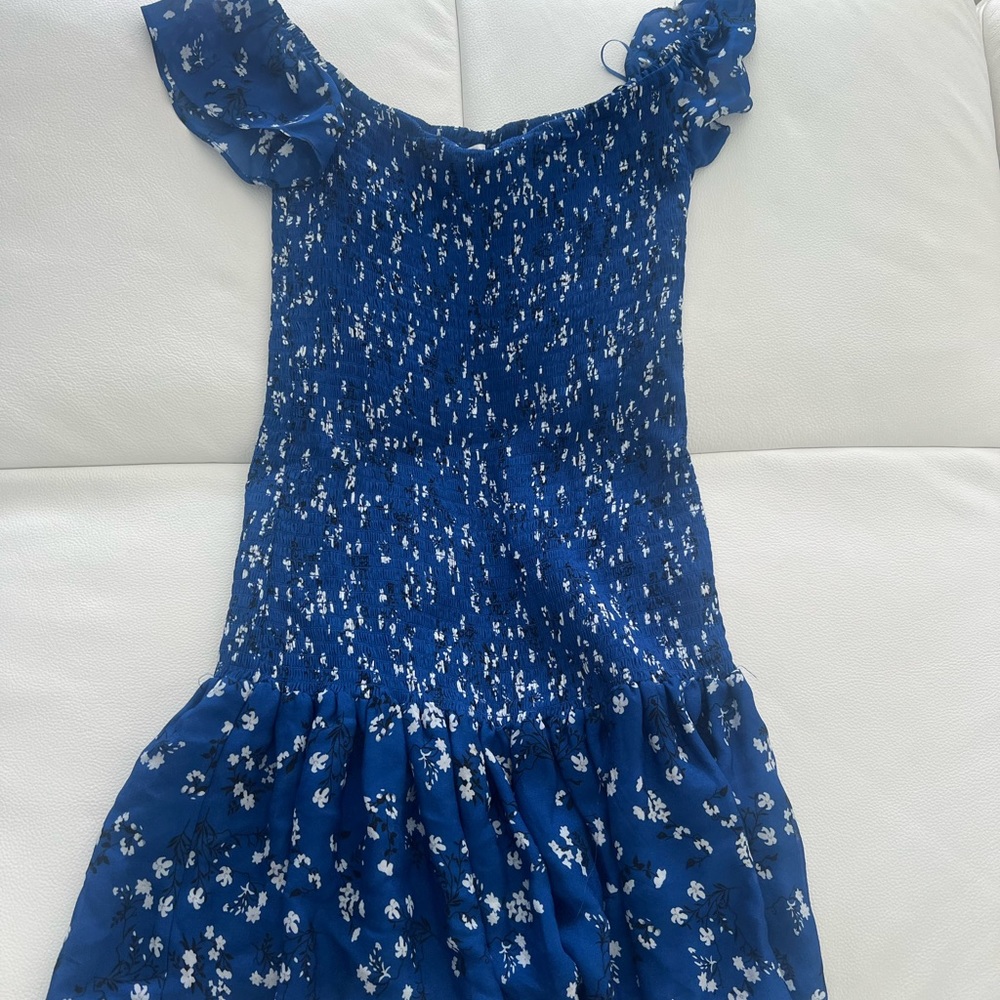 Zara blue dress